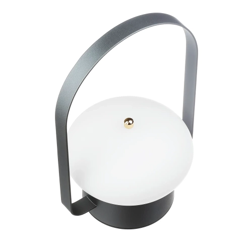 Stylowa lampka stołowa LED | Lampa dotykowa z wbudowanym akumulatorem | JX22-GREY