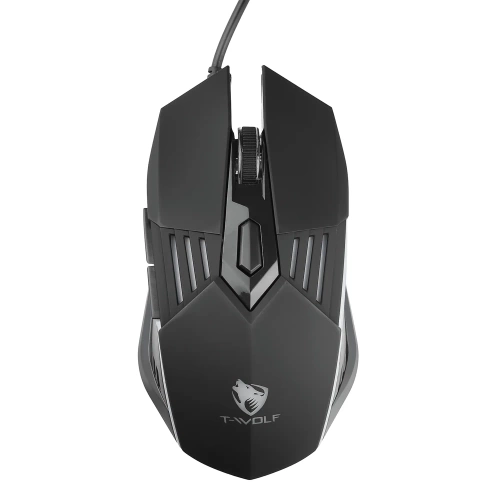 Myszka przewodowa dla graczy | Myszka gamingowa z podświetleniem RGB | G560-Black