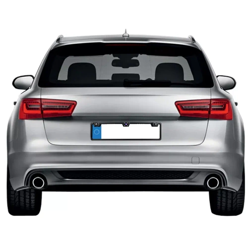 Ramka tablicy rejestracyjnej z kamerą cofania i czujnikami parkowania – 3w1 | Ramka z kamerą cofania i czujnikami – szeroki kąt, LED, wodoodporna IP67