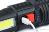 Latarka LED z wbudowanym akumulatorem | 4 tryby świecenia, 500 lm, 1200 mAh | TL-822