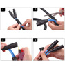 Oplot nylonowy na kable i przewody, organizer, osłona | 3 metry | ⌀10mm | SCS-010MM-3M