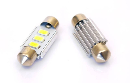 Żarówka samochodowa LED C5W 3 SMD 5630 CAN BUS