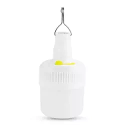 Lampka kempingowa LED, żarówka z haczykiem i akumulatorem | HWL-007