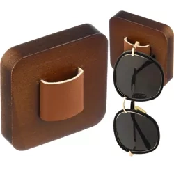 Wieszak na okulary | Mocowany na taśmę samoprzylepną wieszak ścienny | Uchwyt na okulary | GH-H01-2PCS-B