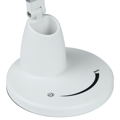 Lampka biurkowa szkolna LED regulowana | Dotykowy panel sterowania | Pojemnik na długopisy | Adapter EU | MT-857