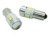 Żarówka samochodowa LED BA9S 6 SMD 5630 z soczewką