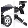 Ogrodowa lampa solarna LED wbijana | Reflektor SPOT | 250lm, 2200mAh, 4 LED | YNG-4LED
