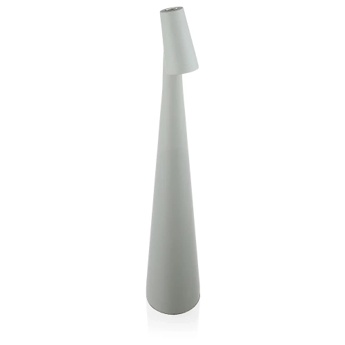 Lampa stołowa 33,5cm | Bezprzewodowa lampka nocna z wbudowanym akumulatorem | Lampka z dotykowym sterowaniem | HMS-355-GREY