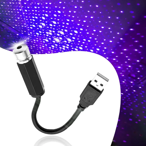 PROJEKTOR GWIAZD | Projektor USB do samochodu
