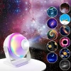 Projektor gwiazd | Lampka nocna RGB z wbudowanym głośnikiem | XTY01-WHITE