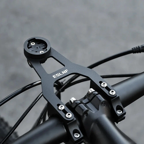 Uchwyt rowerowy na kierownicę do Garmin, GoPro, Cateye | Wielofunkcyjny uchwyt na kierownicę | ESLNF-207