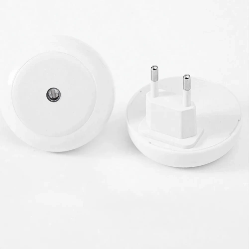 Inteligentna lampka nocna LED z czujnikiem zmierzchu | Lampka nocna do kontaktu  z ciepłym światłem | JL-510