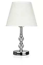 Stojąca lampka nocna 38cm, nowoczesna, glamour, gwint E27 | TB-D531
