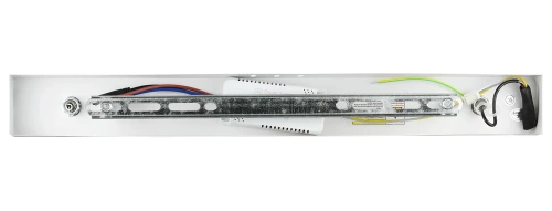 Nowoczesna prostokątna lampa wisząca | sterowanie pilotem | LED | biała | SX41-60CM-24W-W