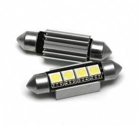 Żarówka samochodowa LED C5W 4 SMD 5050 CAN BUS