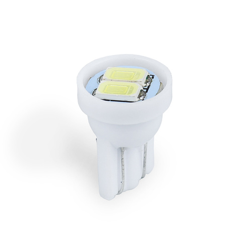 Żarówka samochodowa LED W5W T10 2 SMD 5630