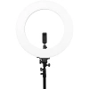 Mocna lampa pierścieniowa 300W RL-480 ze statywem 210cm | 3 odcienie bieli | SENY | RL-480 2w1