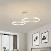 Dwuczęściowa Nowoczesna lampa wisząca | LED | Biała | RLK-C02-38W-W