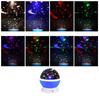 Obrotowy projektor gwiazd STAR LED + Lampka Nocna | NL-01