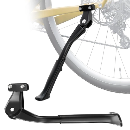 Wzmocniona podpórka rowerowa Pro+ do rowerów 24–29"  |  Stabilna stopka do e-bike, MTB i miejskich | Regulowana nóżka rowerowa | LGA-28
