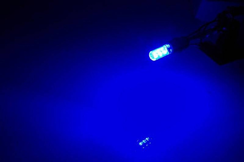 Blister LED W5W T10 RGB ze sterownikiem do zmiany koloru