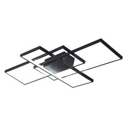 Nowoczesna lampa sufitowa zmieniająca barwę światła| LED | Pilot 