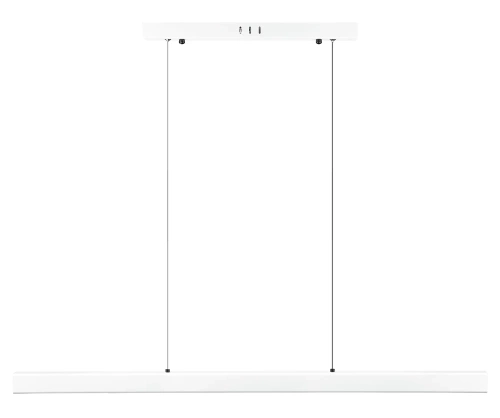 Nowoczesna prostokątna lampa wisząca | sterowanie pilotem | LED | biała | SX41-100CM-40W-W