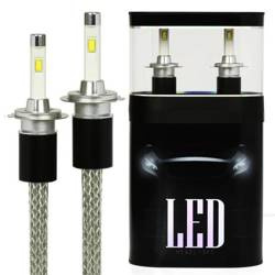 Zestaw żarówek LED H7 R4 80W 9600lm LUMILED LUXEON 12V-24V
