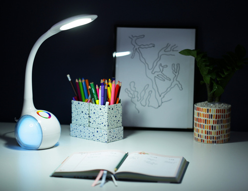 Lampka biurkowa 7W | lampka nocna RGB | T3-005