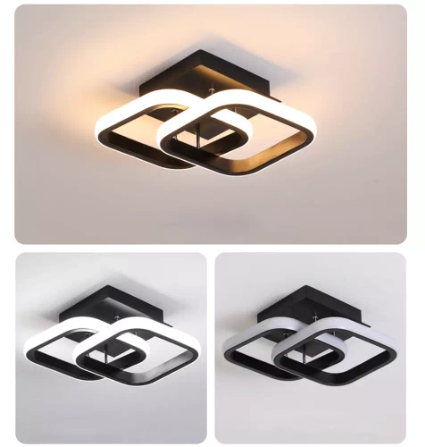 Nowoczesna lampa sufitowa | Plafon | LED | RLS-N16W-B