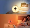 Budzik z lampką LED | Lampka nocna z symulacją wschodu słońca | Radio FM + Bluetooth | MCAC-01