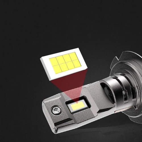 Zestaw żarówek H7 | Światła mijania LED | Światła drogowe | Mocne żarówki samochodowe | I7S-H7