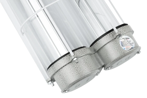 Lampa jarzeniowa w oprawie EX | Lampa natynkowa do fabryki, magazynu | Lampa przeciwwybuchowa | EPB-36W-SILVER| Oświetlenie w osłonie
