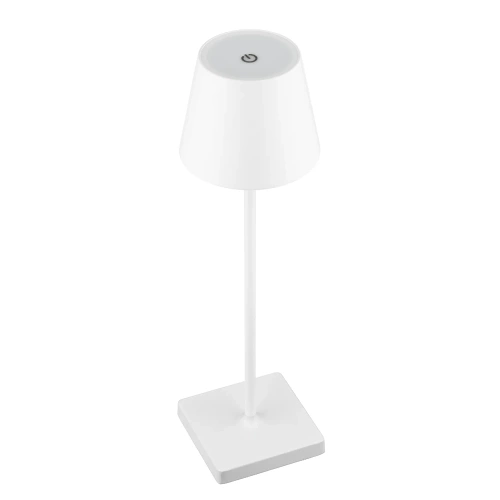 Lampka stołowa z wbudowanym akumulatorem | Dotykowa lampka nocna | HJA18-WHITE