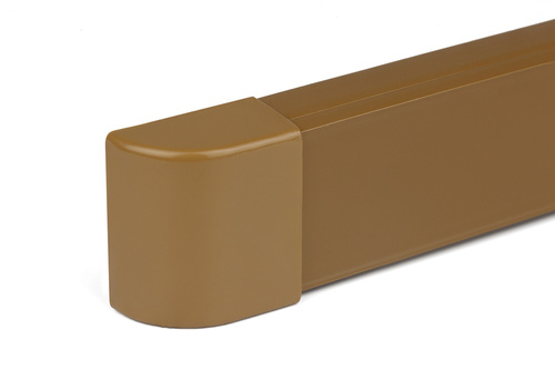 Końcówka do listwy maskującej 40x20mm | brązowa | CDT-01