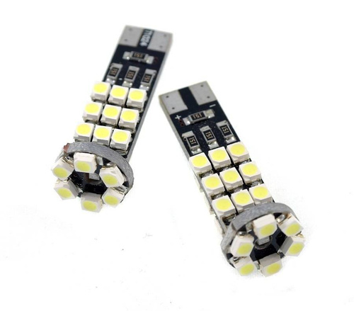 Żarówka samochodowa LED W5W T10 24 SMD 1210 CAN BUS 2