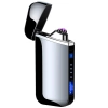 Nowoczesna zapalniczka plazmowa | Elektryczna zapalniczka ładowana przez USB | JL-319-BLACK