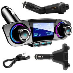 BT06 | Transmiter FM z Bluetooth 5.0 | AUX | SD | 2x USB 2.1A