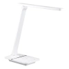 Lampka biurkowa LED z ładowarką indukcyjną | biała | WD-F05-WHITE