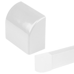 Końcówka do listwy maskującej 40x20mm | biała | CDT-01