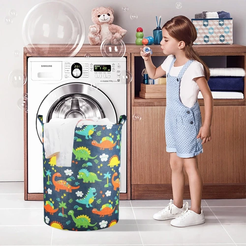 Pojemnik na zabawki | Kosz na pranie | Składany worek 60L. | SN-B40-KLD