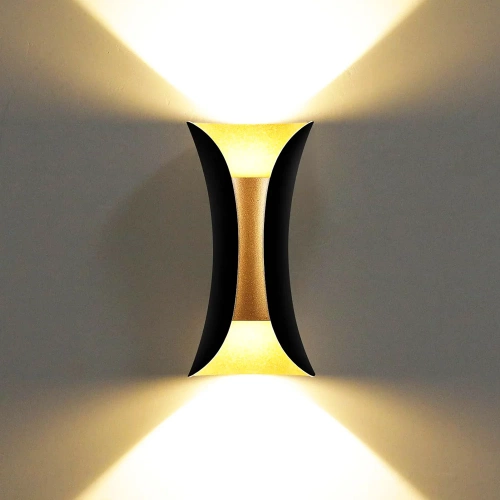 Lampa ogrodowa, kinkiet elewacyjny zewnętrzny LED | góra - dół | 10W, IP65 | BD-C020