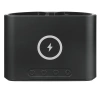 Inteligentny budzik LED z ładowarką Qi 15W, termometrem i 3 alarmami  | Zegarek USB do sypialni  | SZ07-15W-BR