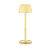 Bambusowa lampka stołowa LED z dotykową regulacją barwy | Bezprzewodowa lampka nocna w wbudowanym akumulatorem 1500 mAh, USB-C | YG-VM41A