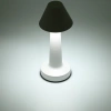 Dotykowa lampka nocna z regulowaną barwą światła | Lampka USB | HJA12-SILVER| Bezprzewodowa lampka stołowa