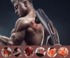 Masażer z wymiennymi końcówkami | Wibracyjny masaż pleców | Pistolet masujący, który pozwala zwalczyć cellulit | YT-1706-GREY