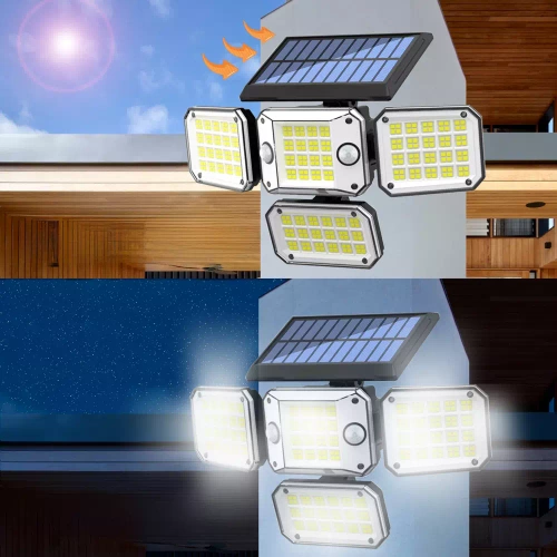 Lampa solarna LD-296LED-BLACK