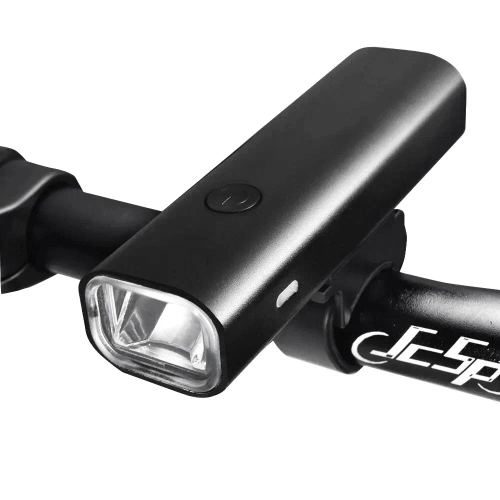 Reflektor rowerowy LED 400 lm USB-C | Wodoodporna lampka na rower z trybem SOS | Mocna lampka z wbudowanym akumulatorem | XJLQD