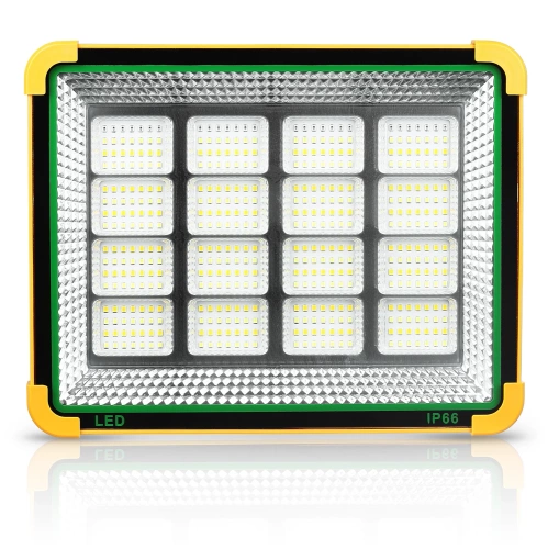 Lampa robocza solarna | Funkcja powerbanku | LED | TGD-200W-YELLOW