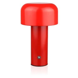 Lampa stołowa z wbudowanym akumulatorem | Nowoczesna lampka nocna | Dotykowa lampka stołowa  |  YG-D017-R